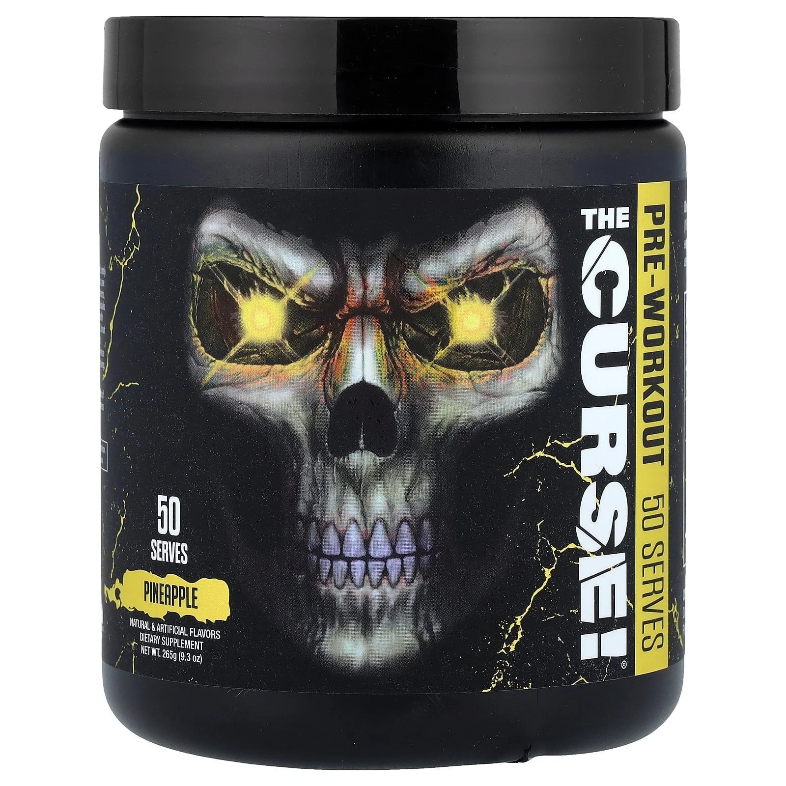 ® the Curse Pre Workout Powder Pineapple Shred Pre Workout Mix for Energy and Fo