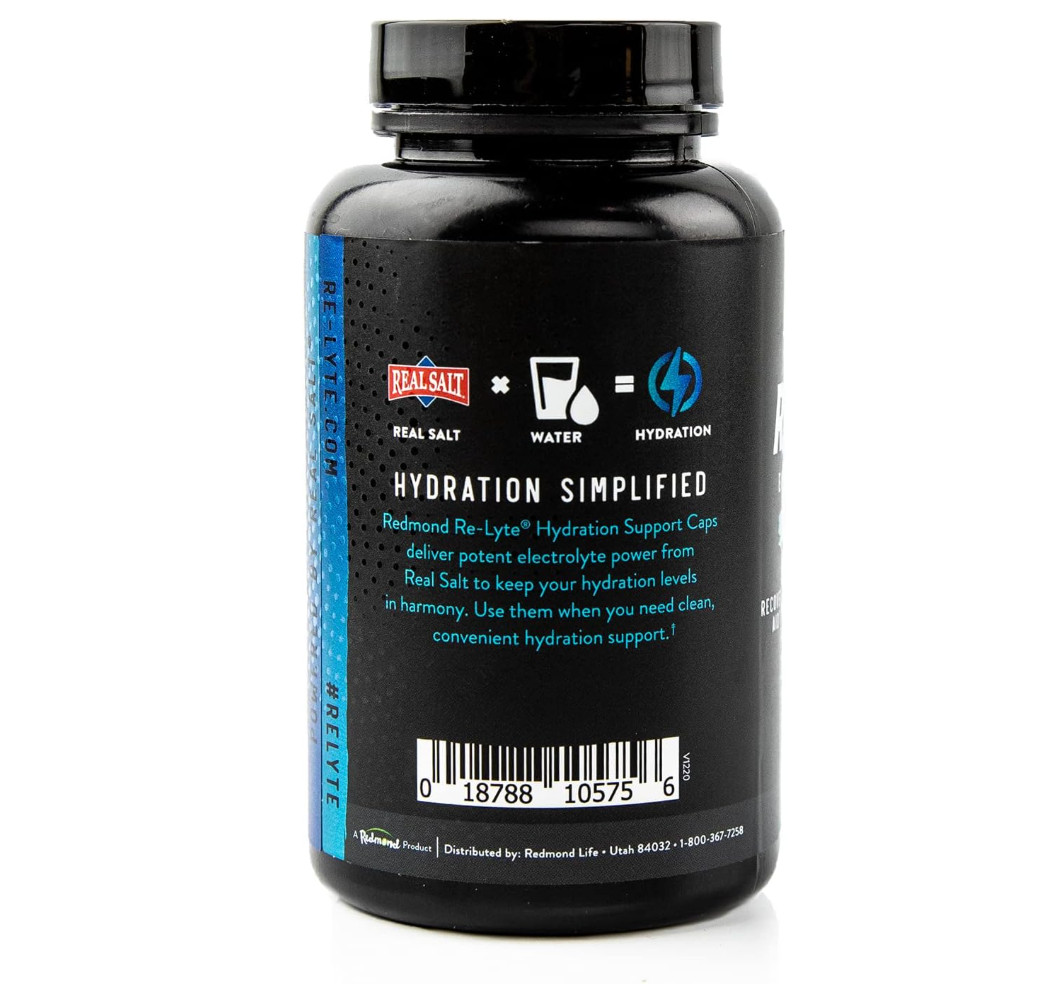 REDMOND Re-Lyte Hydration plus Capsules, 120 Count-Multiple Flavors