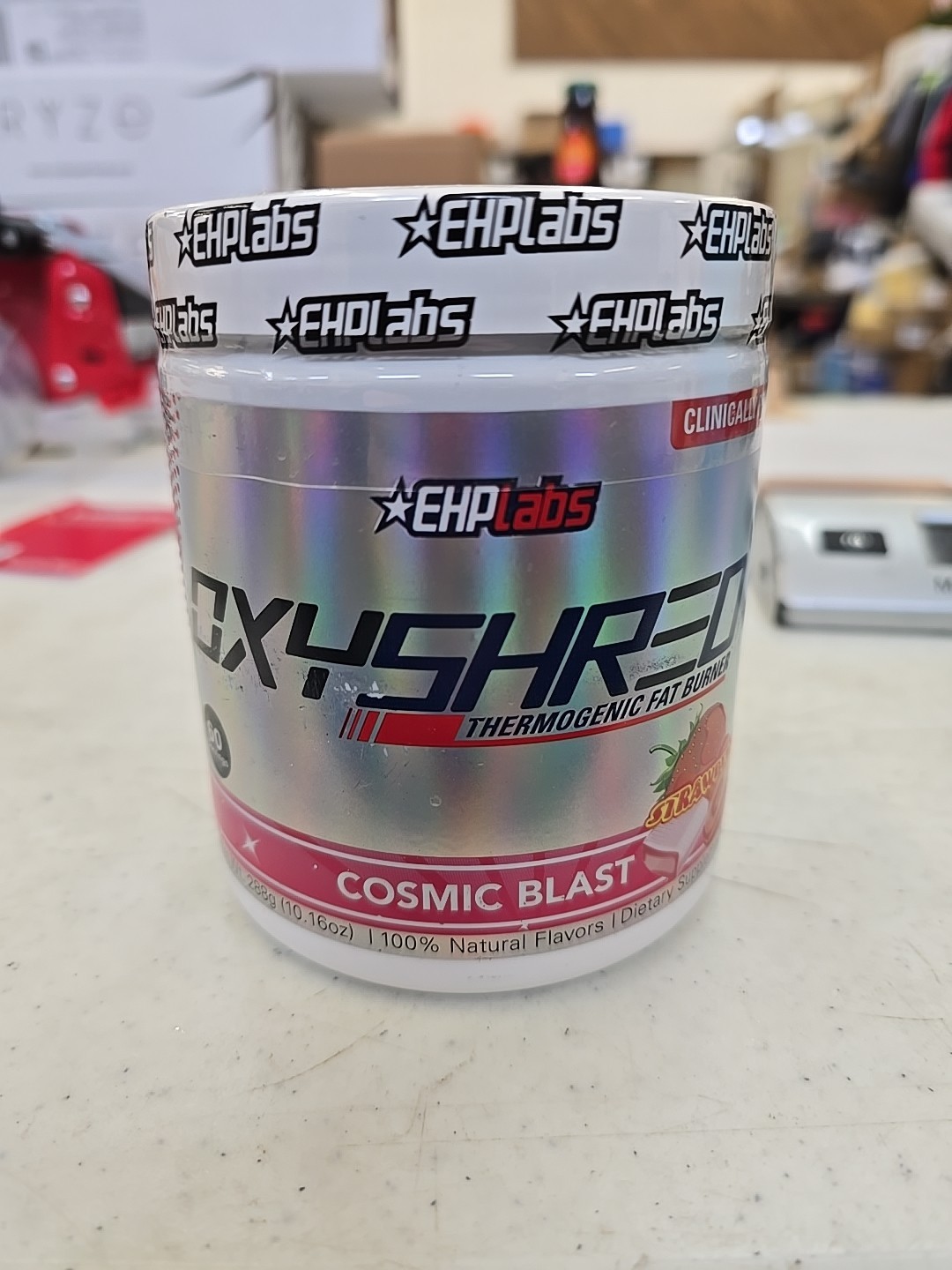 Oxyshred Thermogenic Fat Burner Pre-Workout Powder – Cosmic Blast, 60 Servings