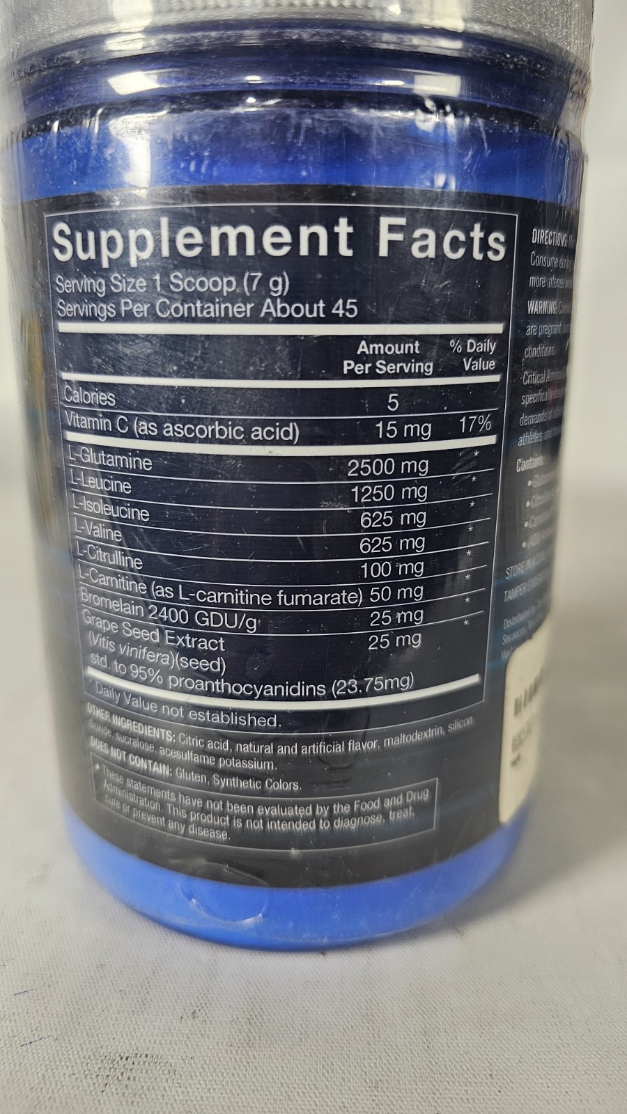 Critical Aminos XT®, Intra/Post Workout, Fruit Punch, 15.9 oz (450 g) Exp:4/2027