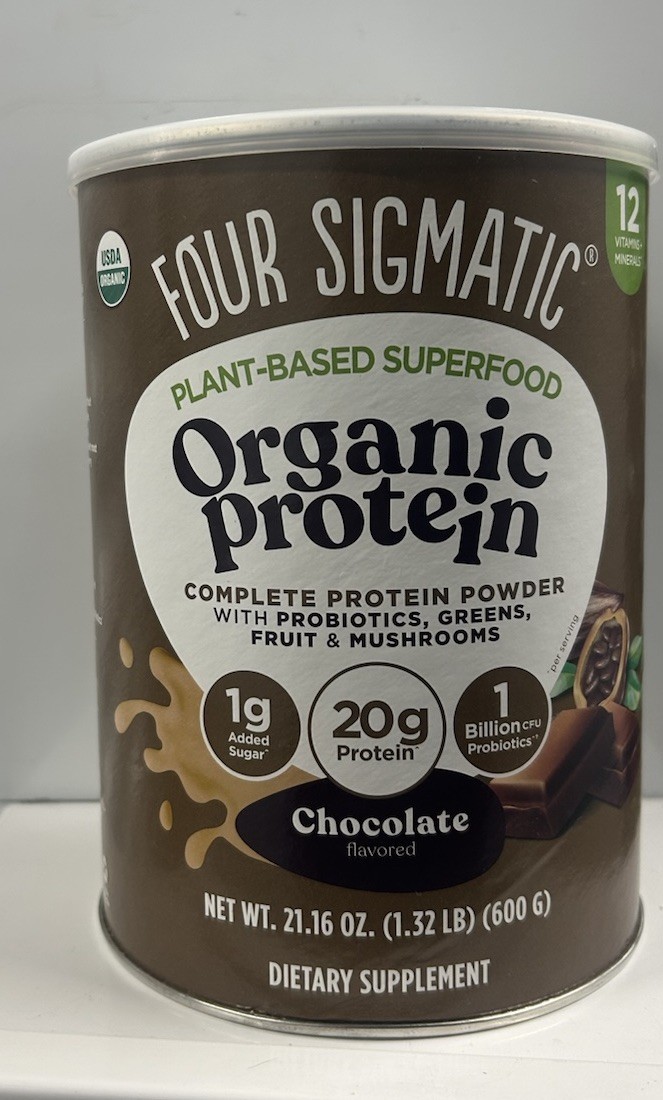 Four Sigmatic Plant-Based Organic Protein Chocolate 21.16 oz