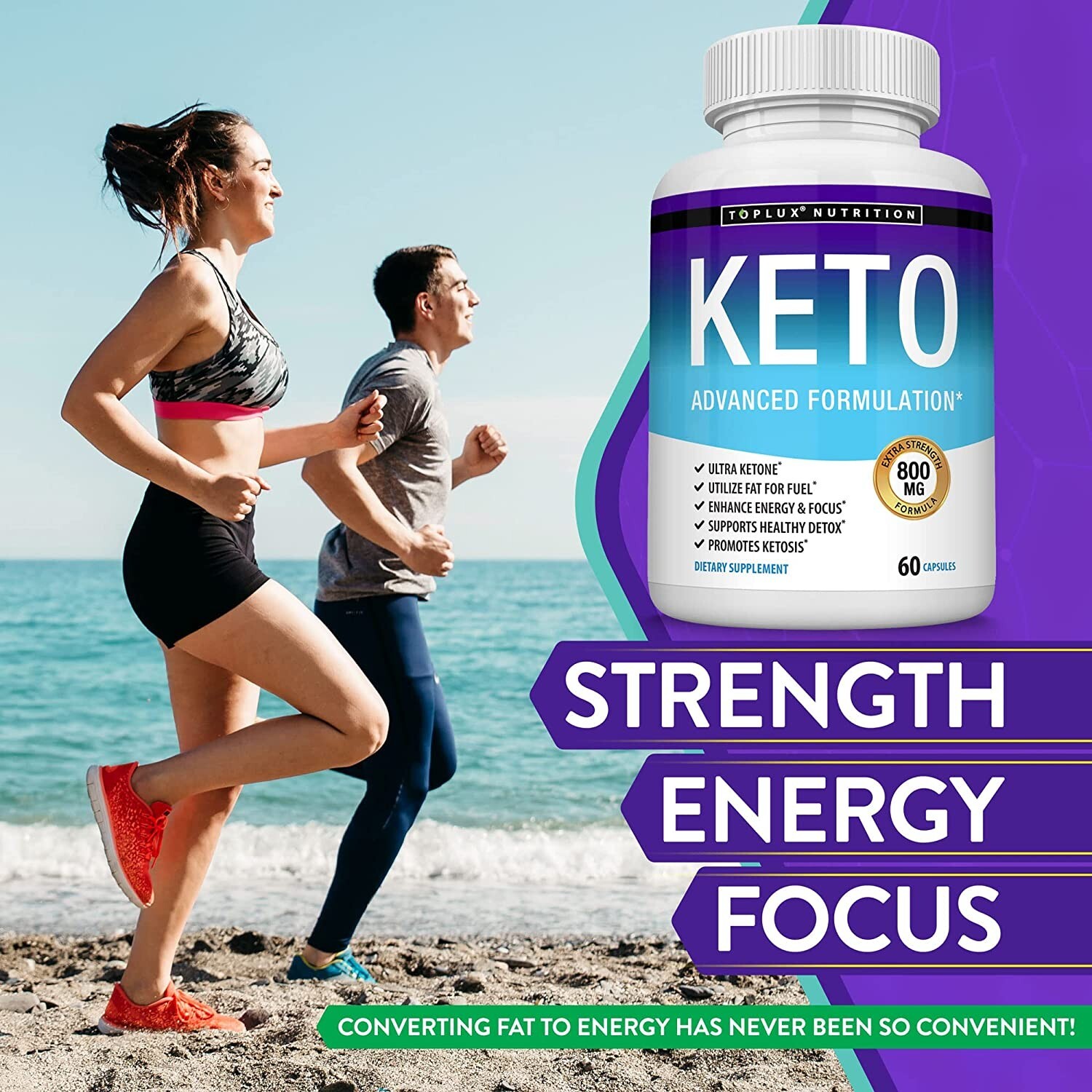 Keto Diet Pills BHB Advanced Ketosis To Burn Fat Fast 3X Supplys