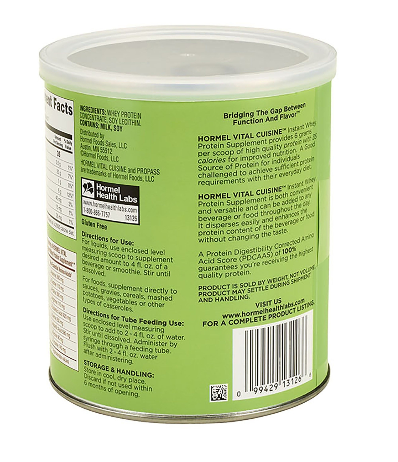 Vital Cuisine ProPass Instant Whey Protein Supplement, 7 ounce can (EA/1)