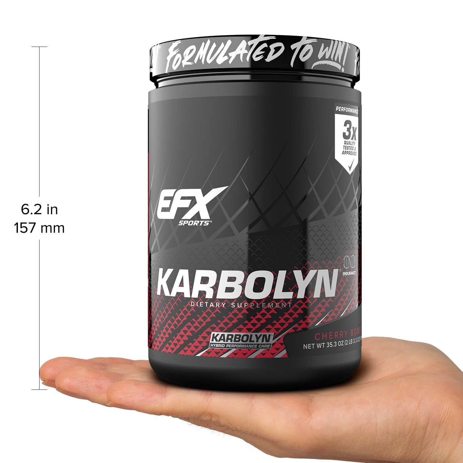 EFX Sports Karbolyn Fuel | FastAbsorbing Carbohydrate Powder | Carb Load, Sus…