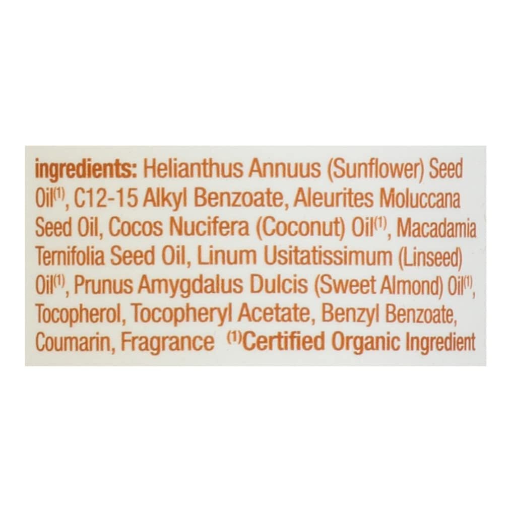 Alba Botanica Intense Hydration Body Oil, with Kukui Nut and Viamin E, 8.5 Oz (P