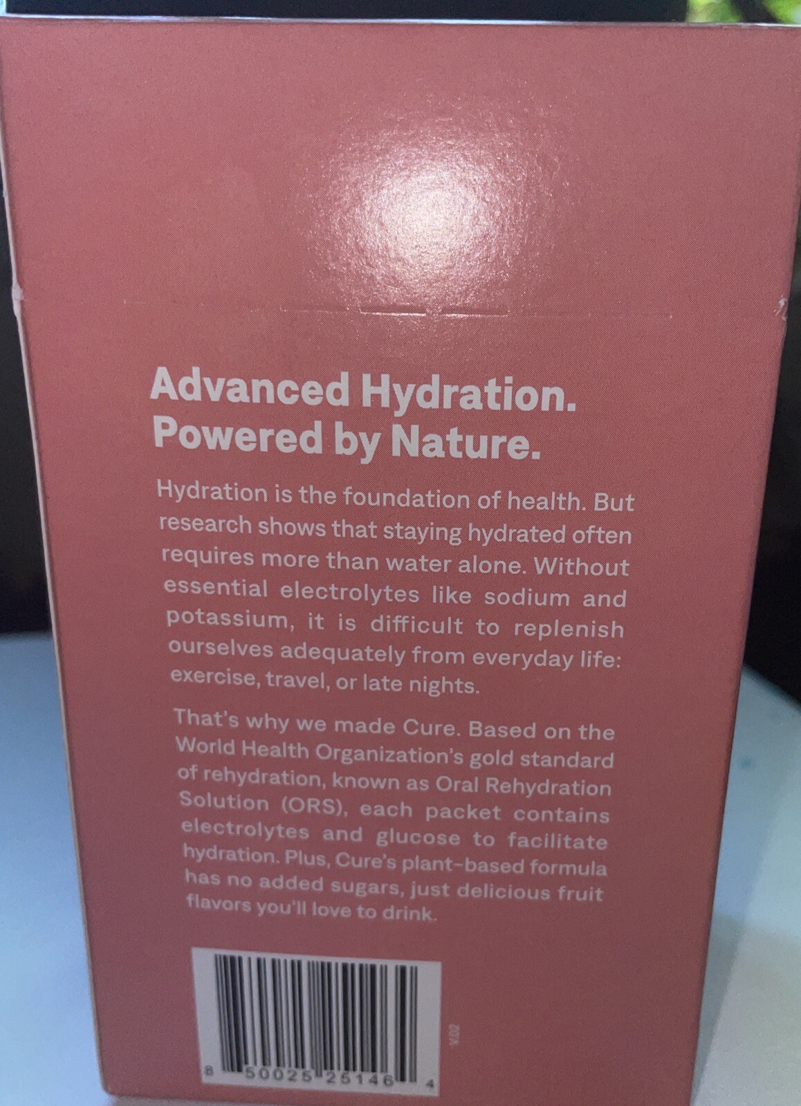 Cure Hydration Mix Strawberry Kiwi 8 Pack ￼ hydrating Drink Mix Exp:04-2025