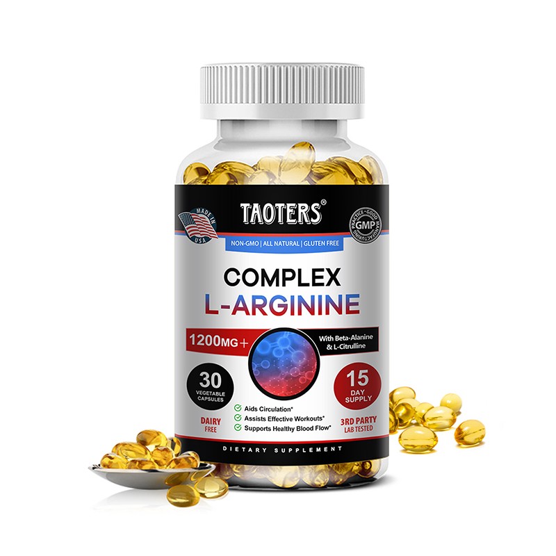 L-Arginine Complex Capsules–Promote blood circulation and enhance endurance