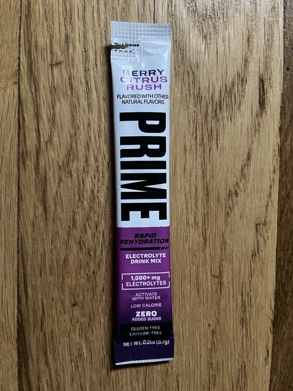 PRIME Hydration Rapid Rehydration Stick | Berry Citrus Rush 1ct