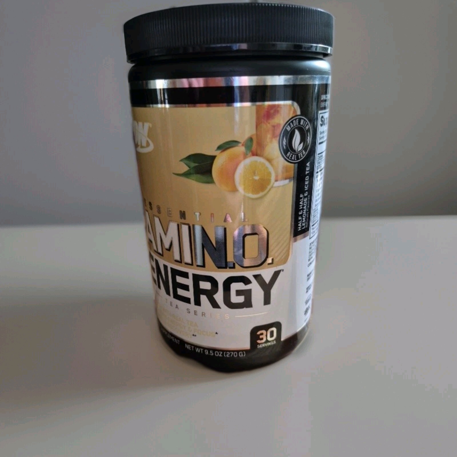 Discontinued AMINO ENERGY 2018 Half & Half Lemonade Ice Tea- NOT FOR CONSUMPTION