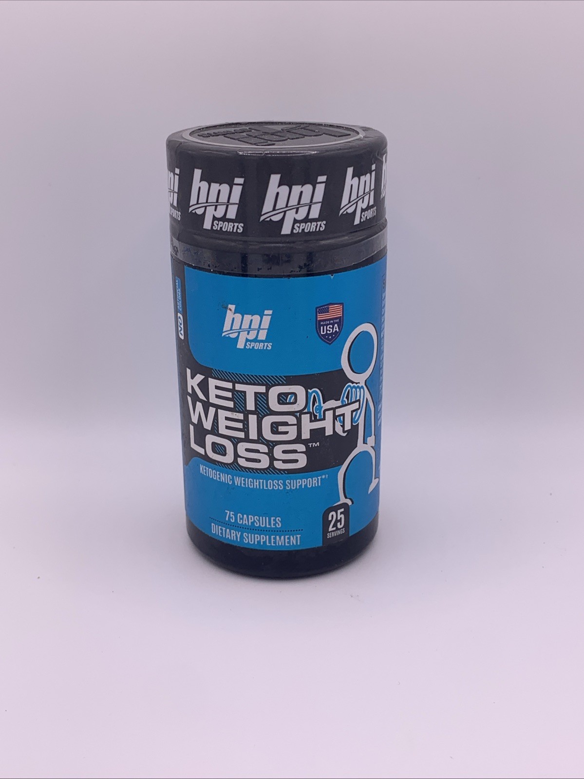 BPI Health Keto Weight Loss Ketogenic Diet Supplement 75 Capsules = 25 Servings