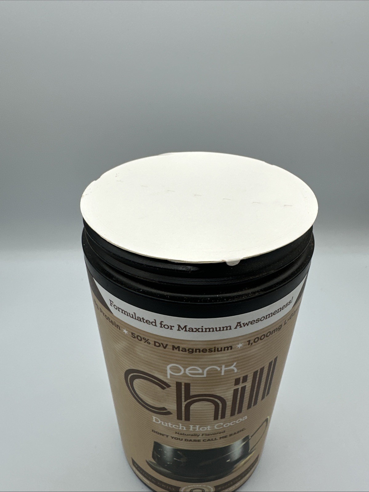 Perk Chill Dutch Hot Cocoa Flavored Drink Mix (18 Servings) Exp. 09/2026 17.4 Oz