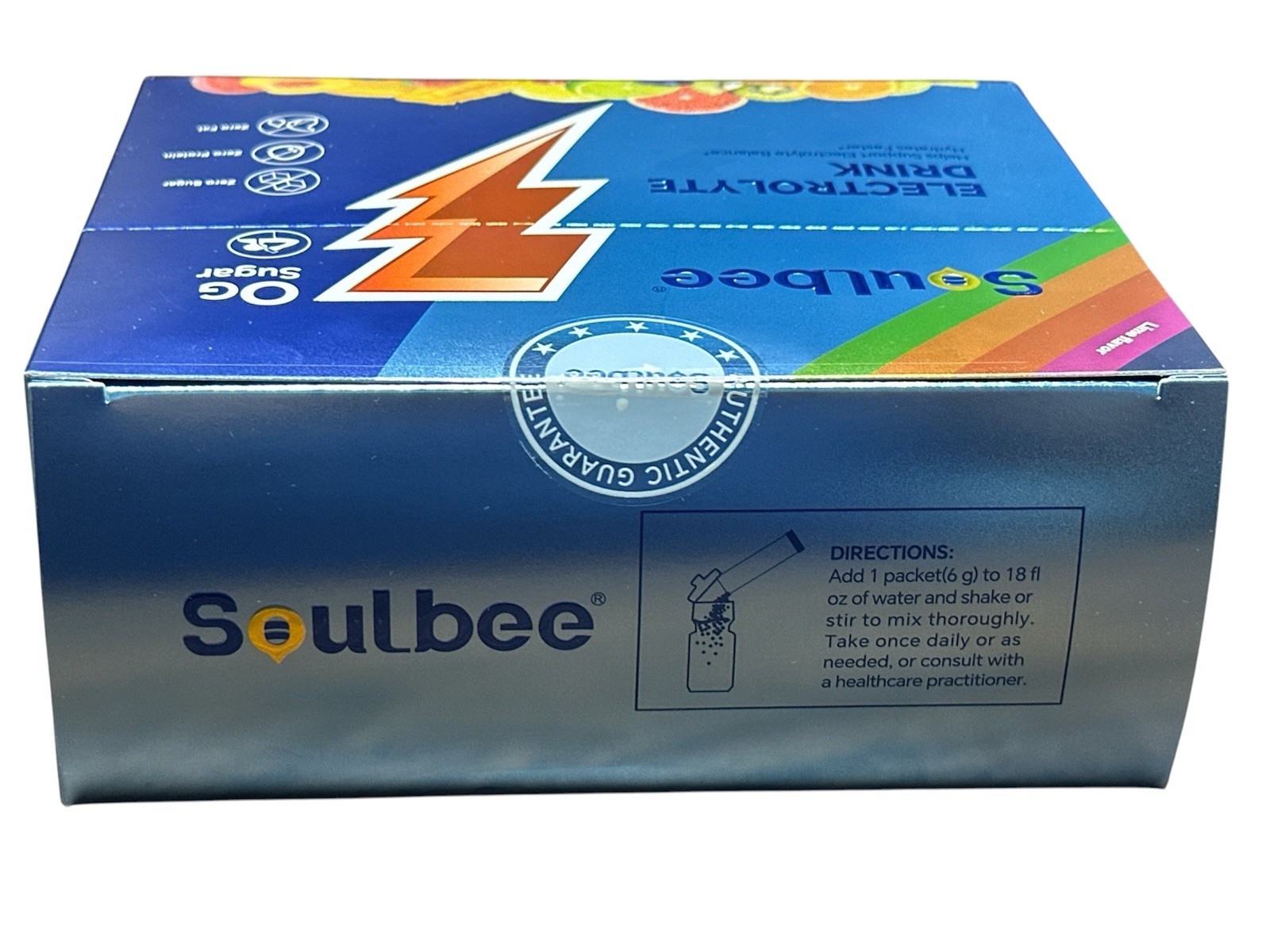 Soulbee Hydration Powder – Zero Sugar Electrolyte Drink Mix for Daily Energy