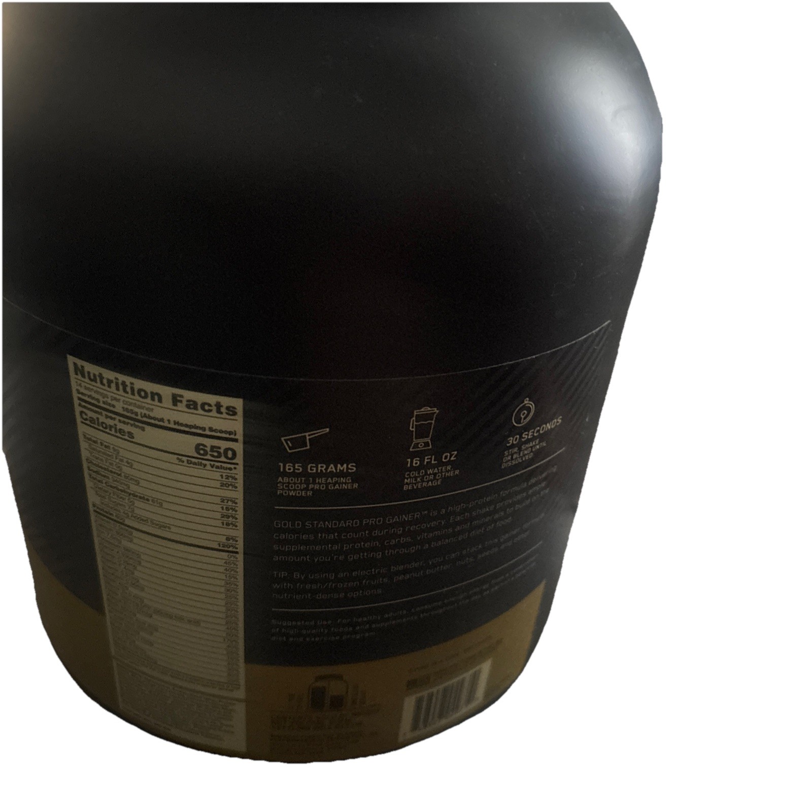 Gold Standard® Pro Gainer, Vanilla Custard, 5.09 lb (2.31 kg)