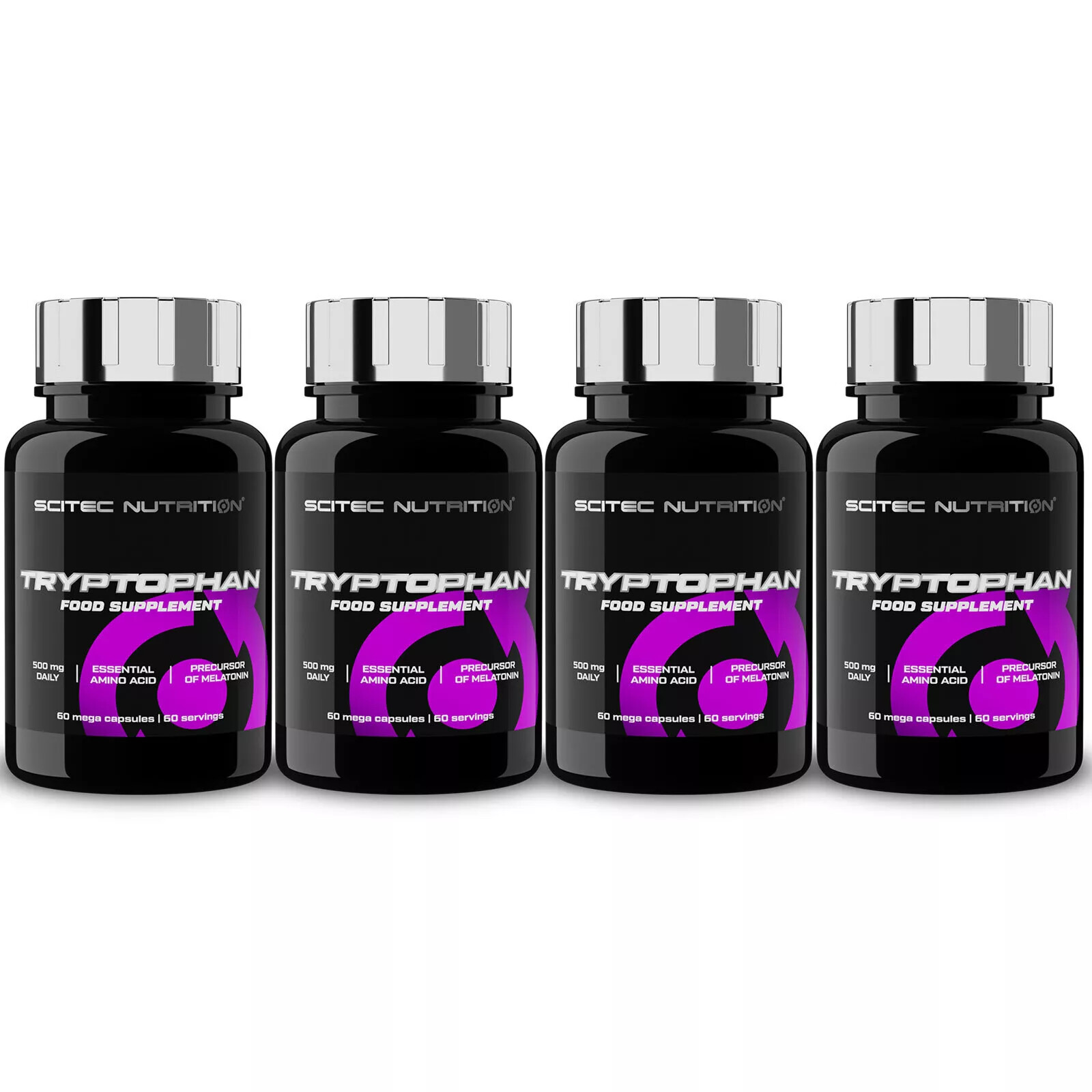 L-Tryptophan 60/180 Caps Supports Relaxation Positive Mood Restful Sleep