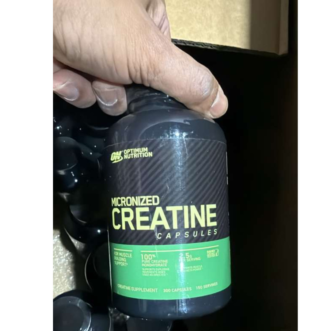 Optimum Nutrition 100% Pure Micronized 2500mg Creatine Monohydrate 300 Capsules