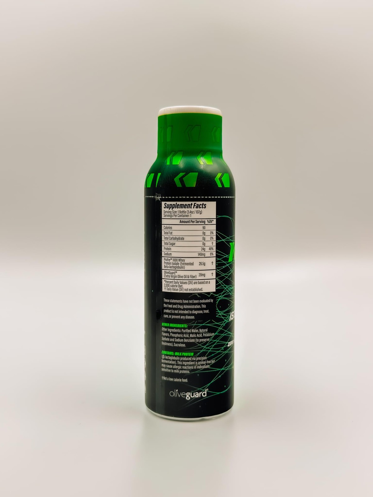 KTROPIX Klean Protein Shot – 24g Whey Protein Isolate, Zero Sugar, Zero Carbs