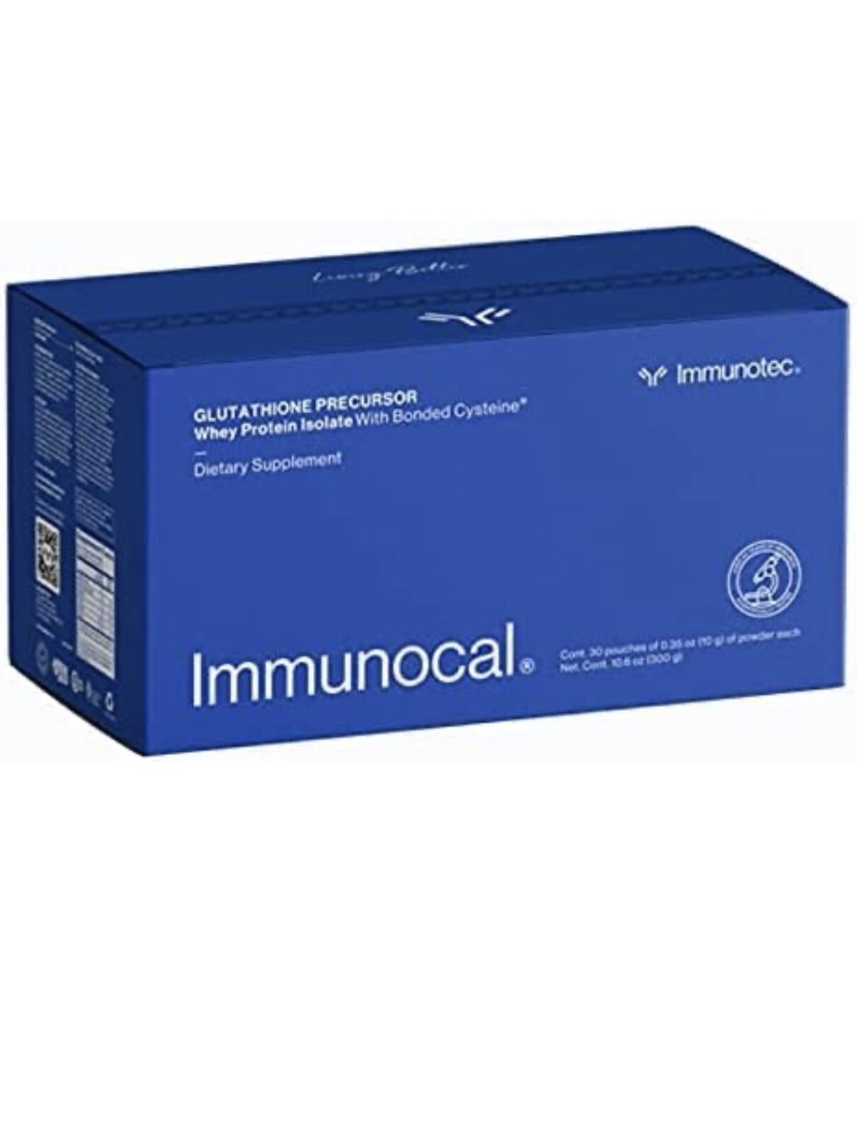 Immunocal Classic (Blue) Regular Glutathione Precursor, 30 Pouches by Immunotec