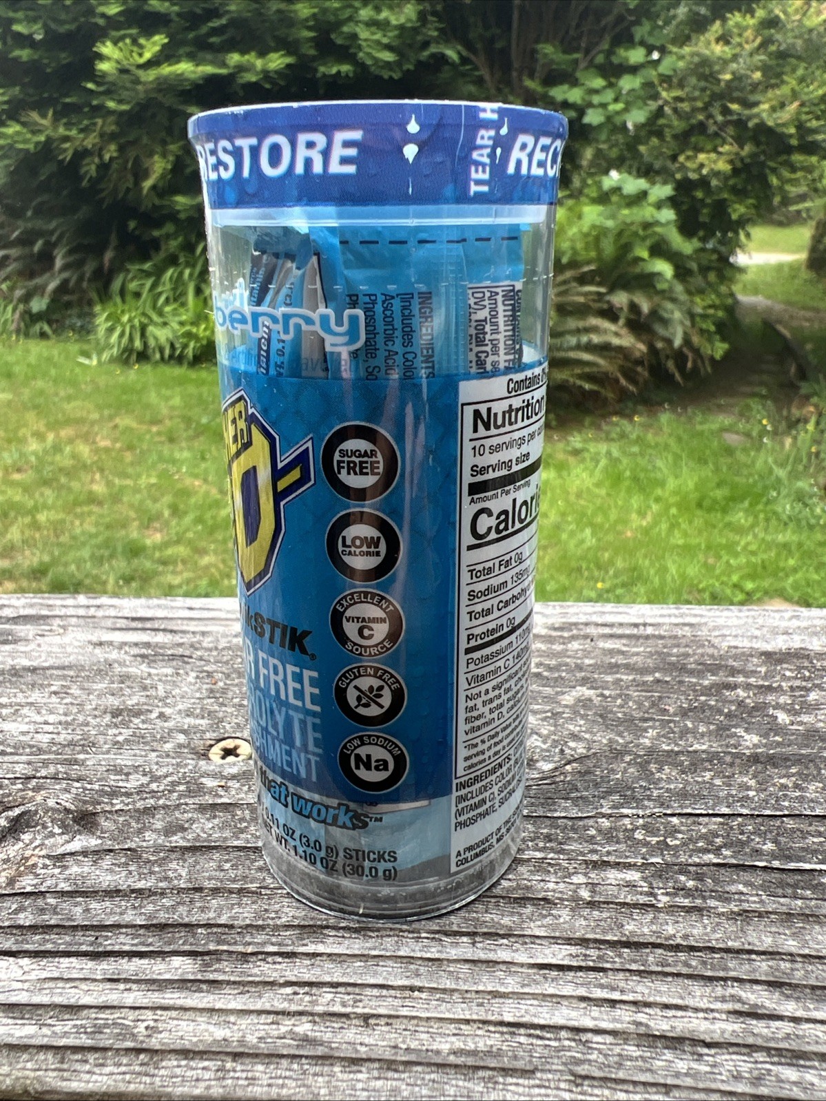Sqwincher Zero Electrolyte Replenishment, Mixed Berry 10 Sticks 075880414148