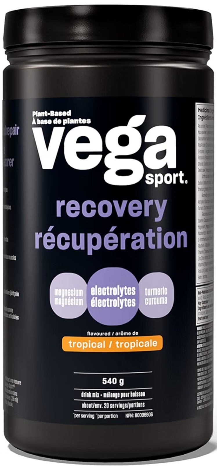 Vega Sport Pre-Workout + Recovery Bundle Berry Tropical 50 Servings