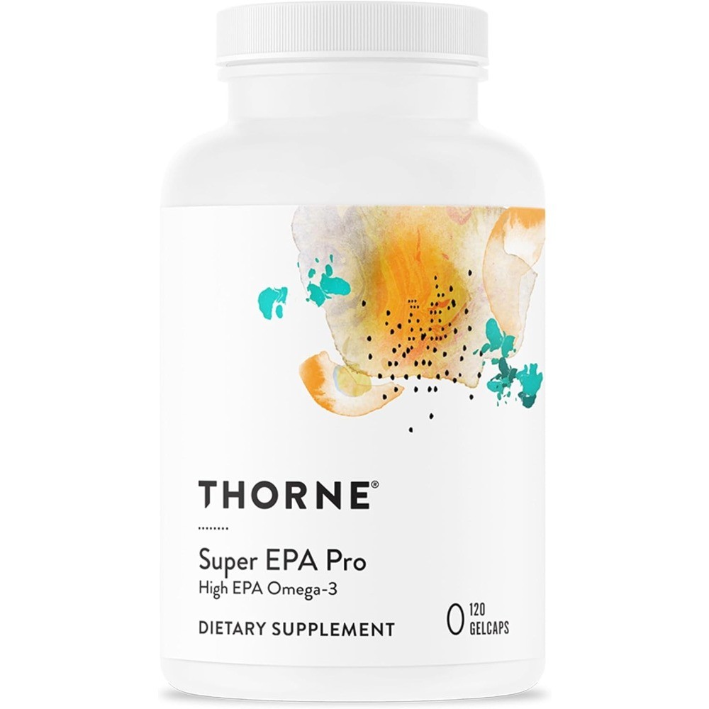Thorne Super EPA Pro Sustainable Omega-3 EPA DHA Heart & Brain Support Softgels