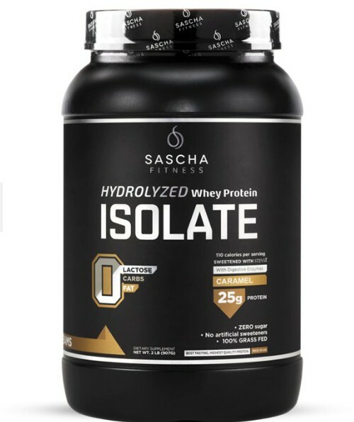 HYDROLYZED WHEY PROTEIN ISOLATE CARAMEL By Sascha Fitness