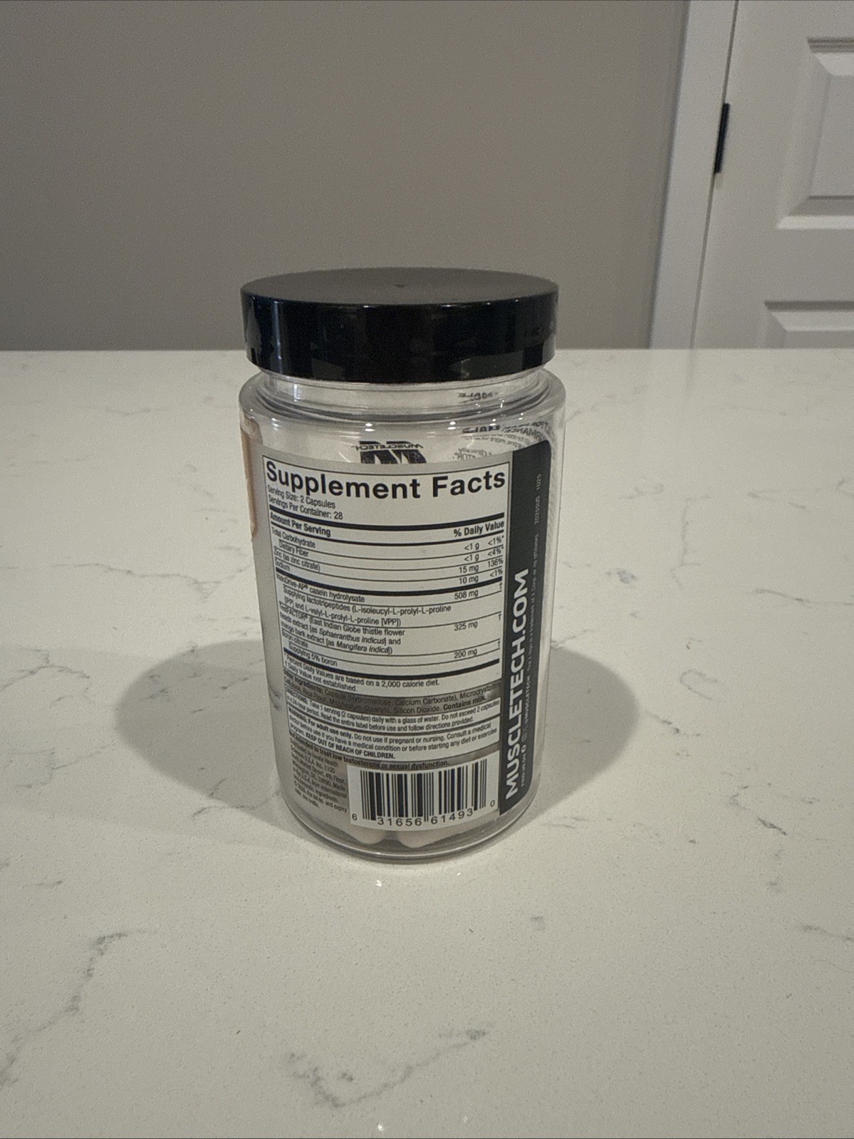Muscletech Test Peptide T10 Boost Testosterone Dietary Supplement 56 Capsules