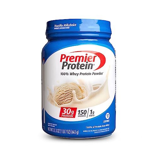 Polvo, Batido De Vainilla, 30 G De Proteina, 1 G De Azucar, 100 % De Protein…
