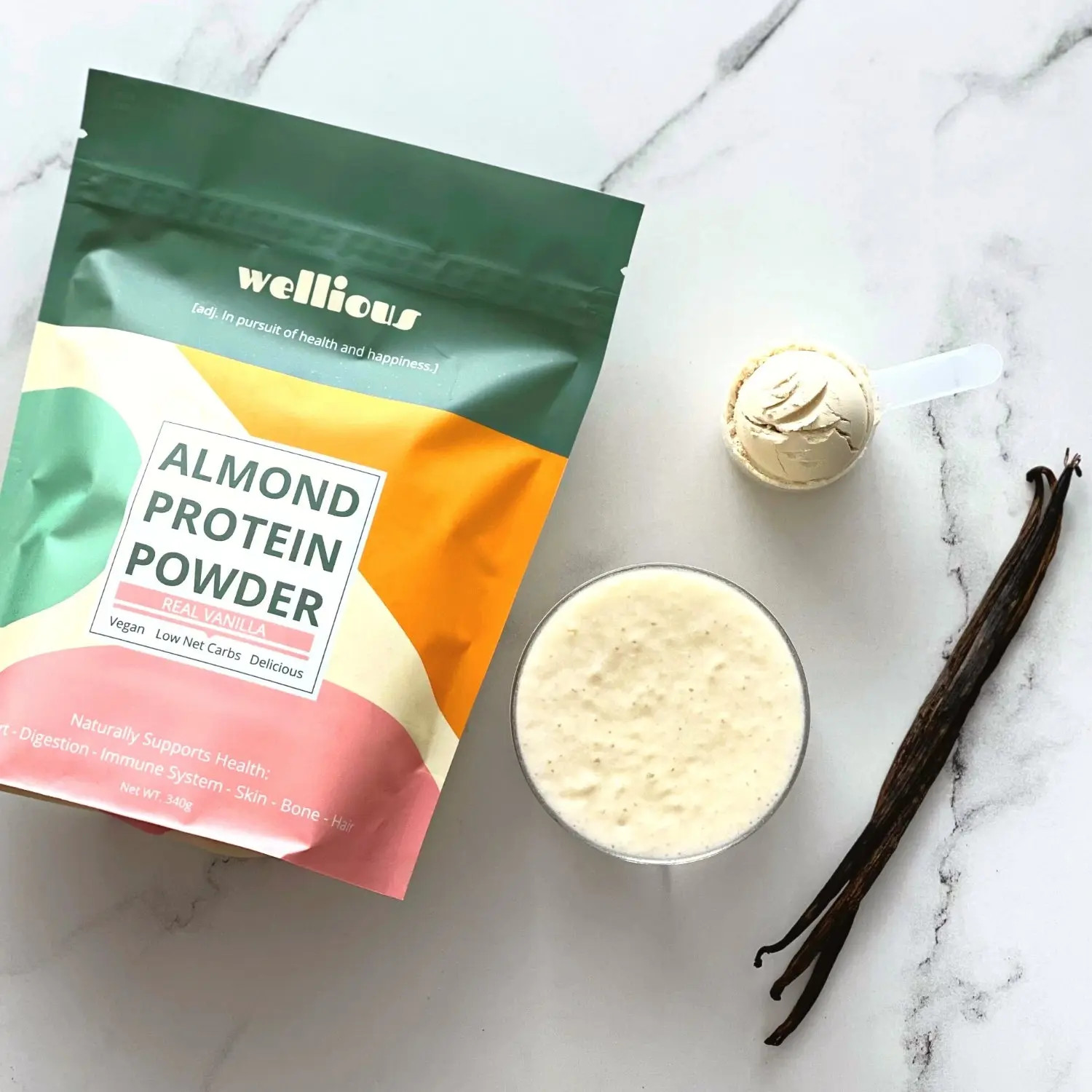 Wellious Protein Powder – Real Vanilla