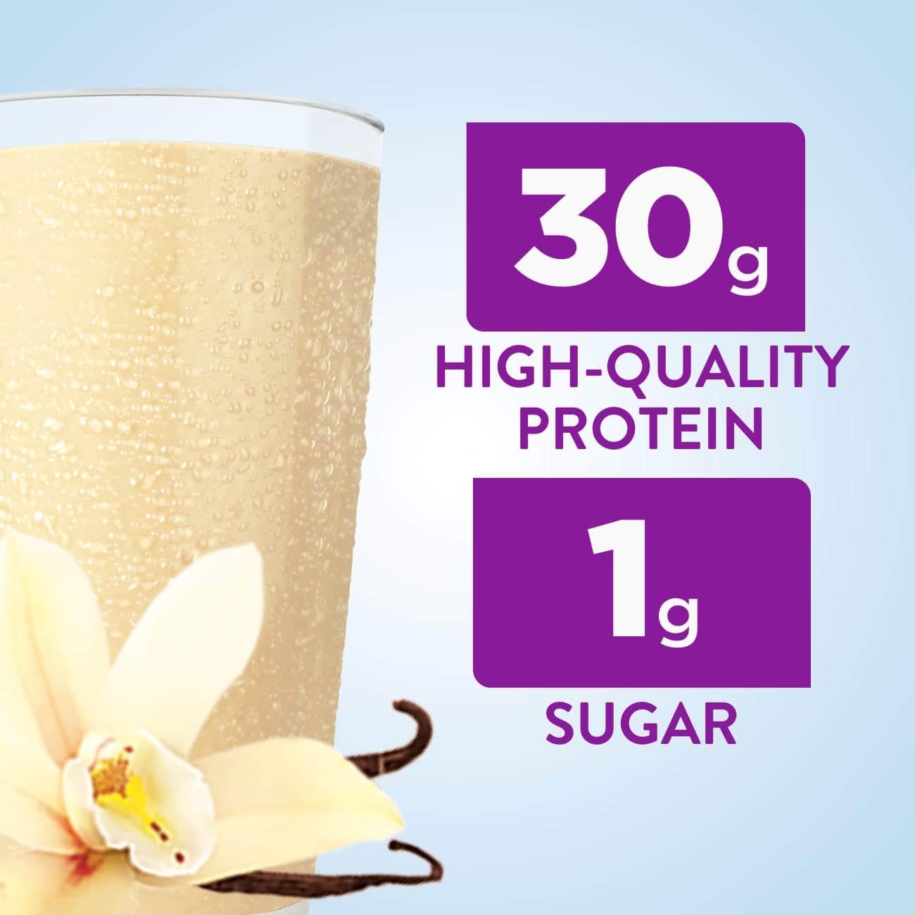 Ensure Max Protein Nutrition Shake 11oz 12-Pack – 30g Protein, 1g Sugar