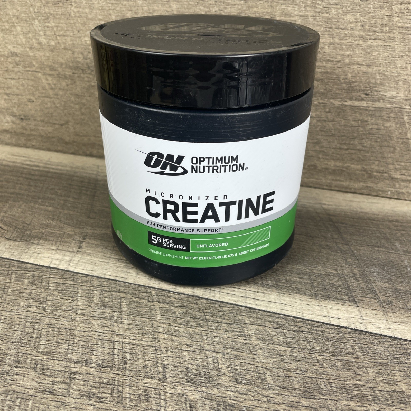 Optimum Nutrition, Micronized Creatine Unflavored, 1.49 lbs. Ex 10/26🔆lot Of 2