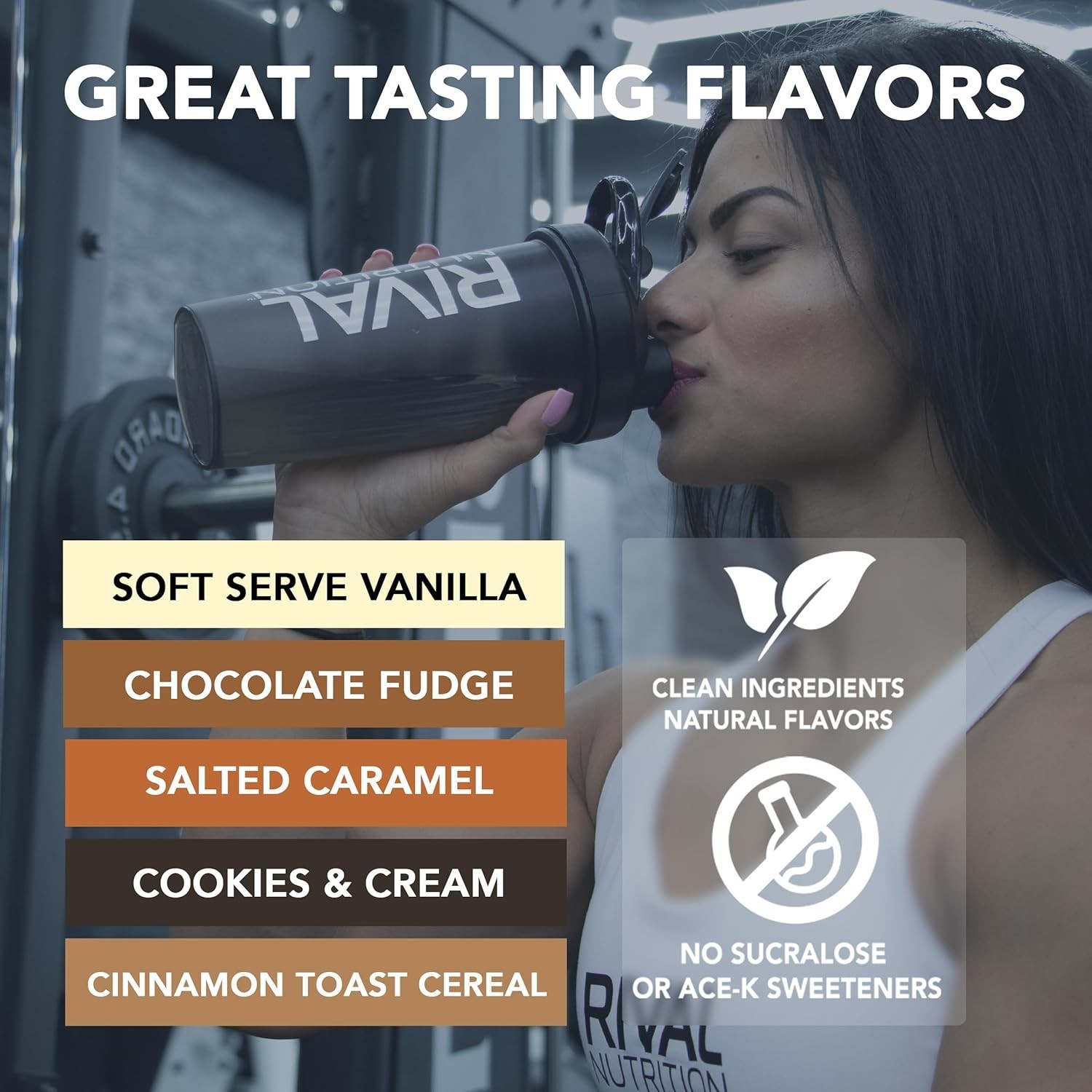 Clean Gainer Soft Serve Vanilla Protein Powder – 30g Protein & 550 Calories