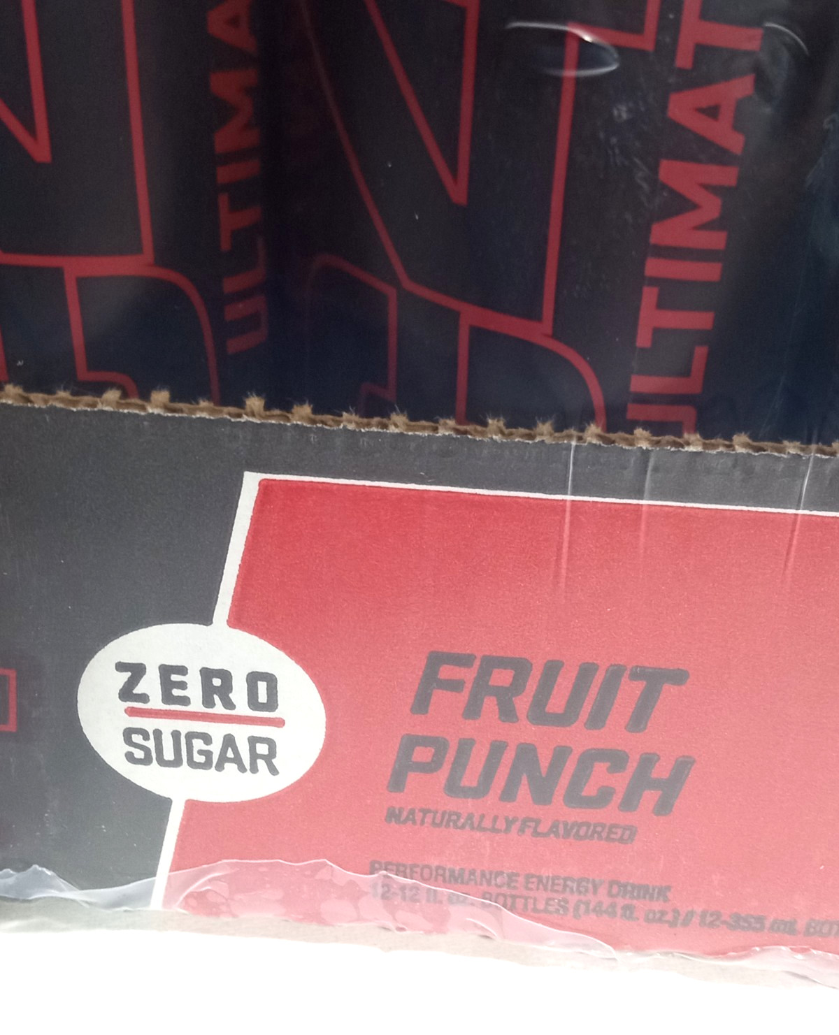 C4 Ultimate 300Mg Caffeine Sugar Free Energy Drink Fruit Punch Pre Workout Case