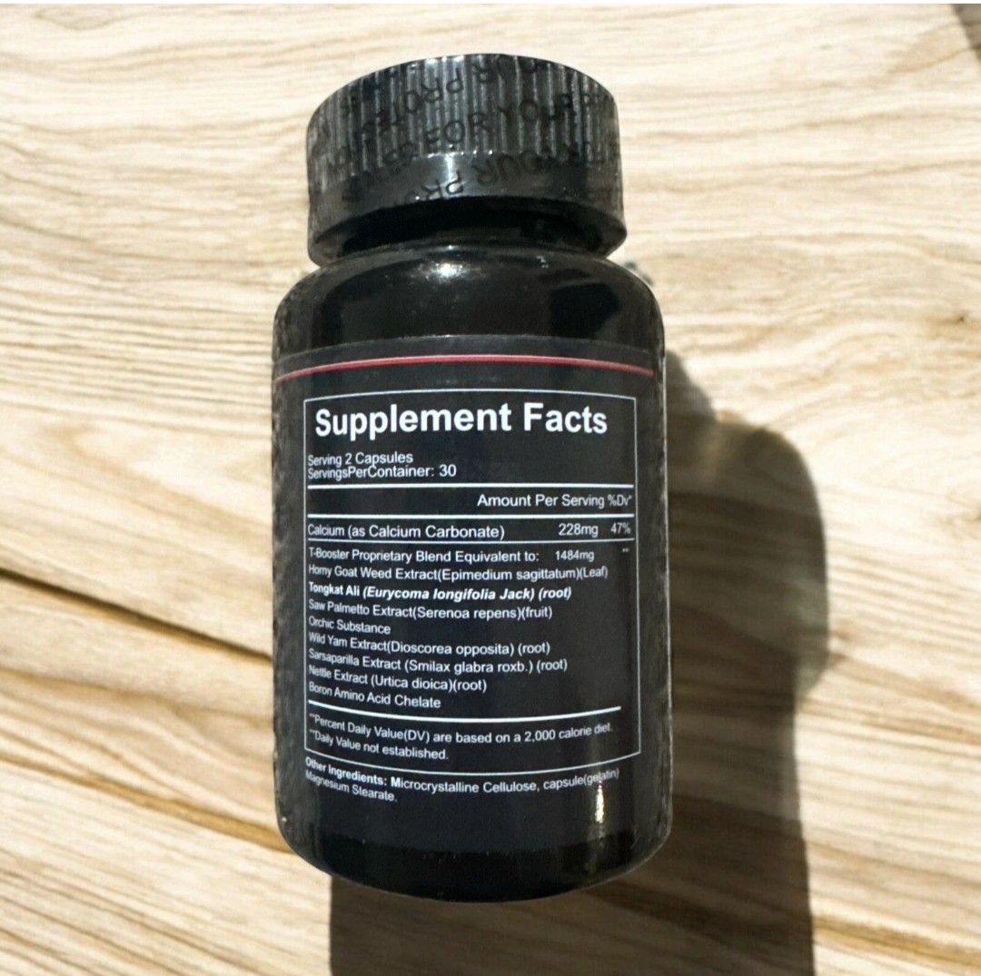 Prime Labs – Men’s Test Booster – Natural Stamina Endurance and Strength Booster
