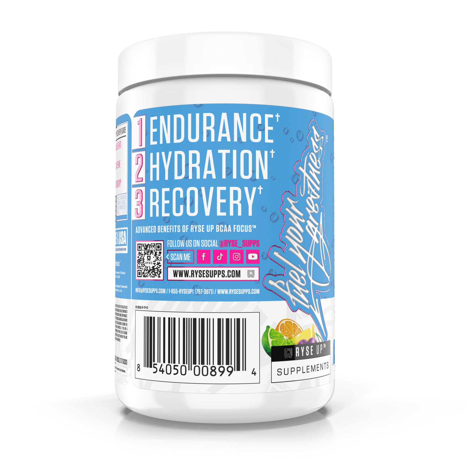 RYSE Supplements Element Series, BCAA Focus Intra Post Workout Powder, KOOL-AID