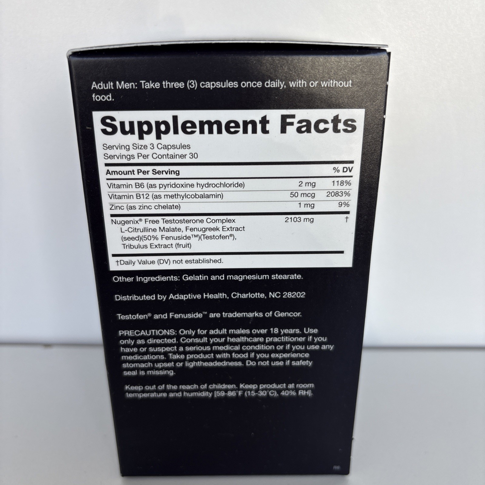 Nugenix 90 Capsules Expiry 10/2025
