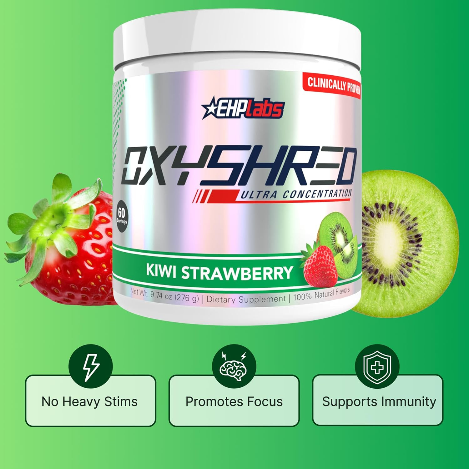 Oxyshred Pre Workout Powder – Preworkout Powder with L Glutamine & Acetyl L Carn