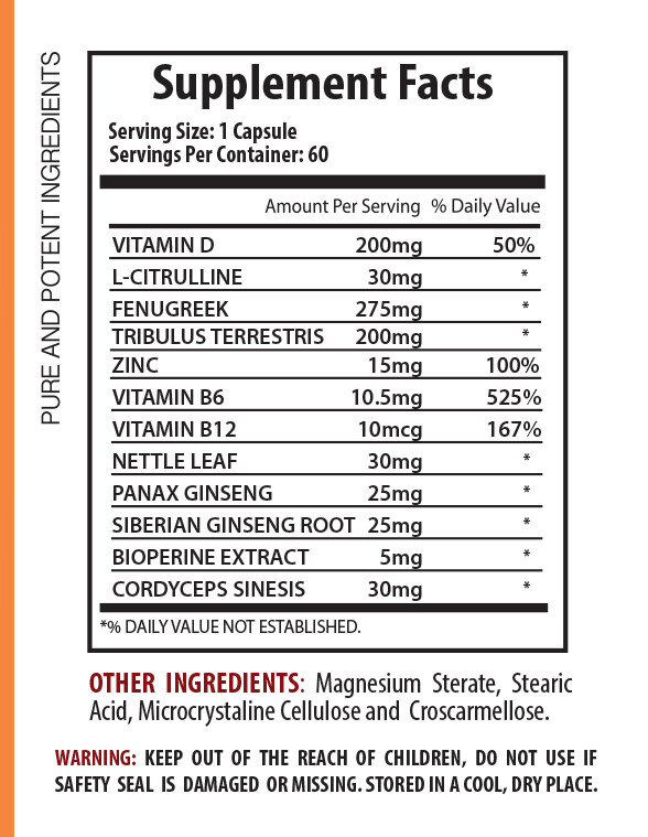 TESTO BOOSTER Bodybuilding Supplements Testosterone Booster 3 Bot 180 Capsules
