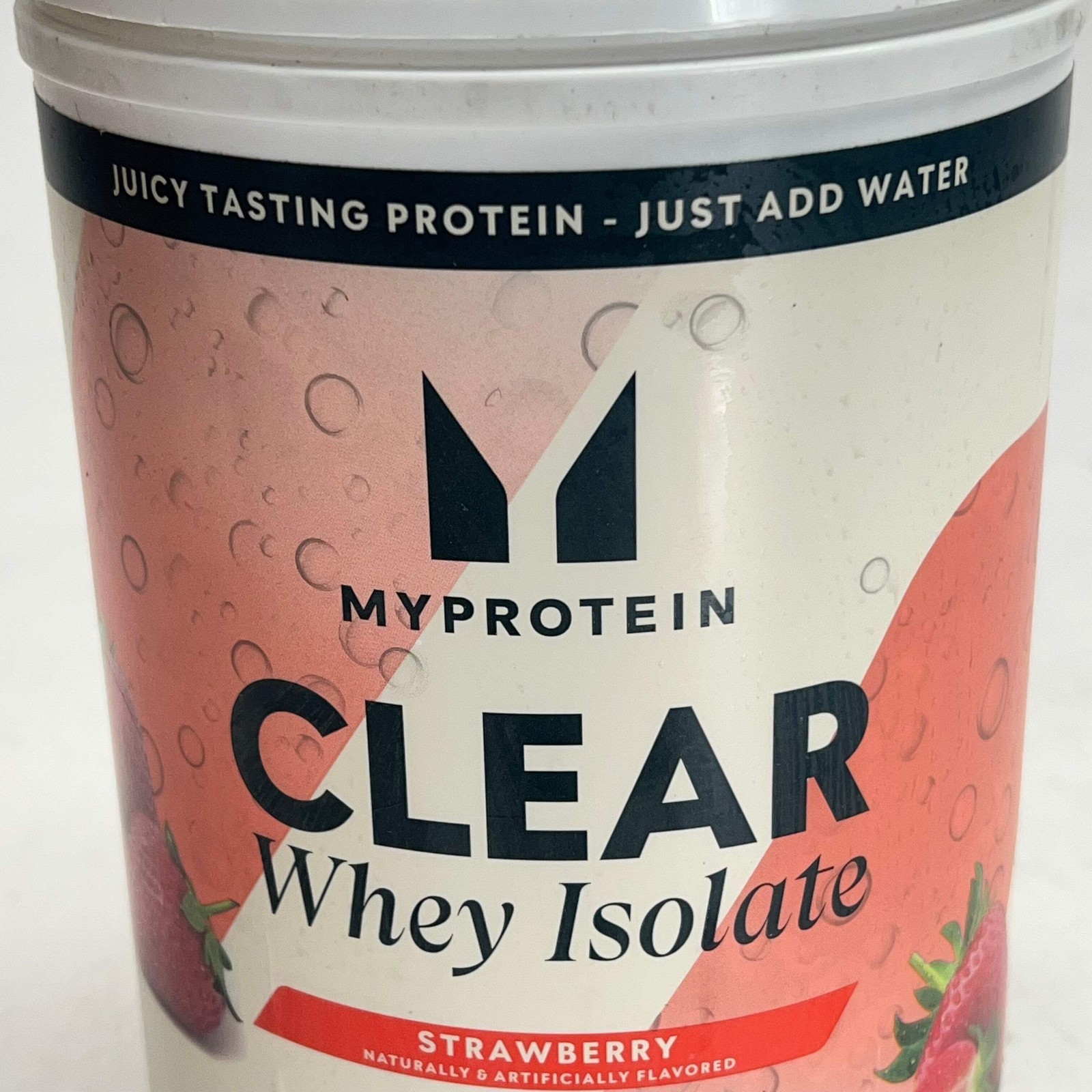 MY PROTEIN Clear Whey Isolate Strawberry Zero Sugar 20g Protein 1.1 Lb BB 02/27