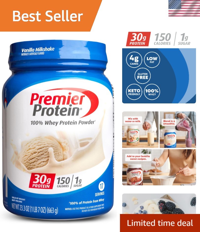 Brand New Powder Vanilla Milkshake 23.3oz
