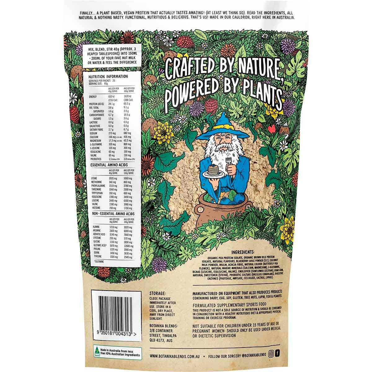 Botanika Blends Plant Protein Blueberry Pancake 1kg