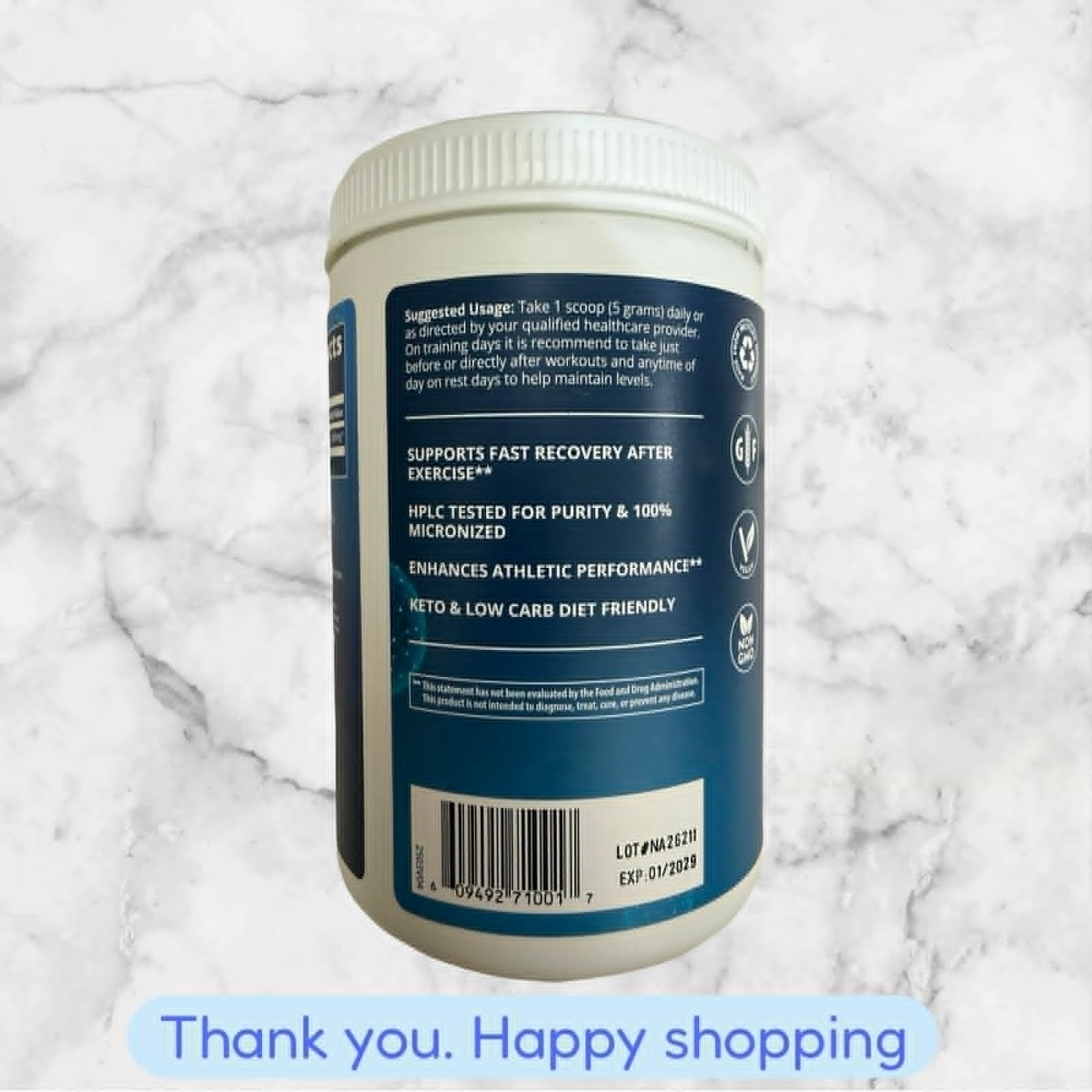 MRM Nutrition – Creatine Monohydrate 325 | 11.5 oz (325 g) NEW SHIPPING