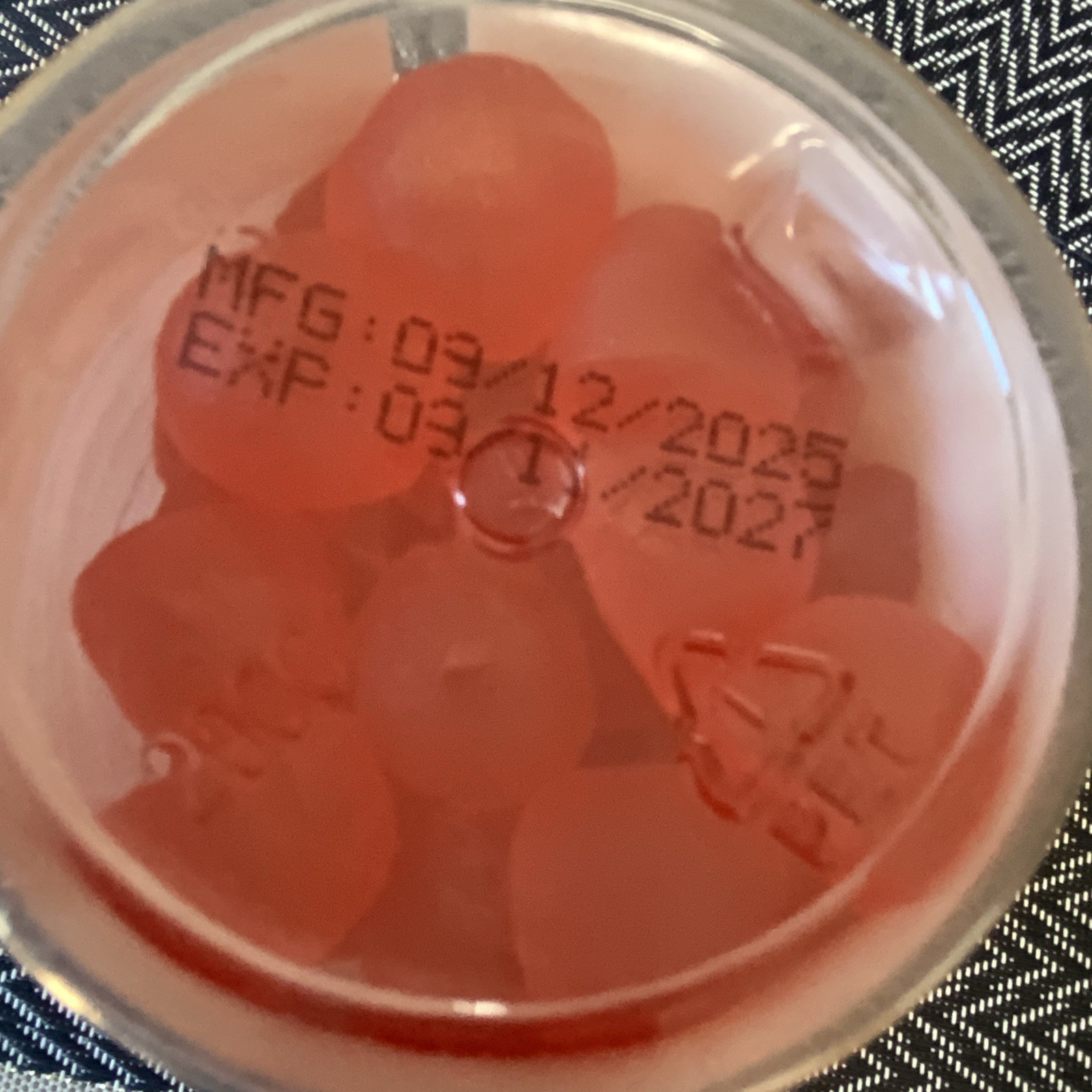 Ooumeeee Whey Protein Gummies Strawberry No Added Sugar 60ct