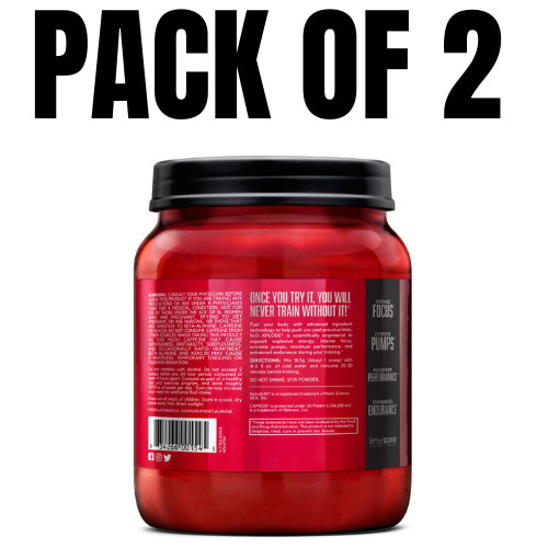 BSN NO-XPLODE 3.3 – Blue Raspberry – 2.45 lb (Pack of 2)