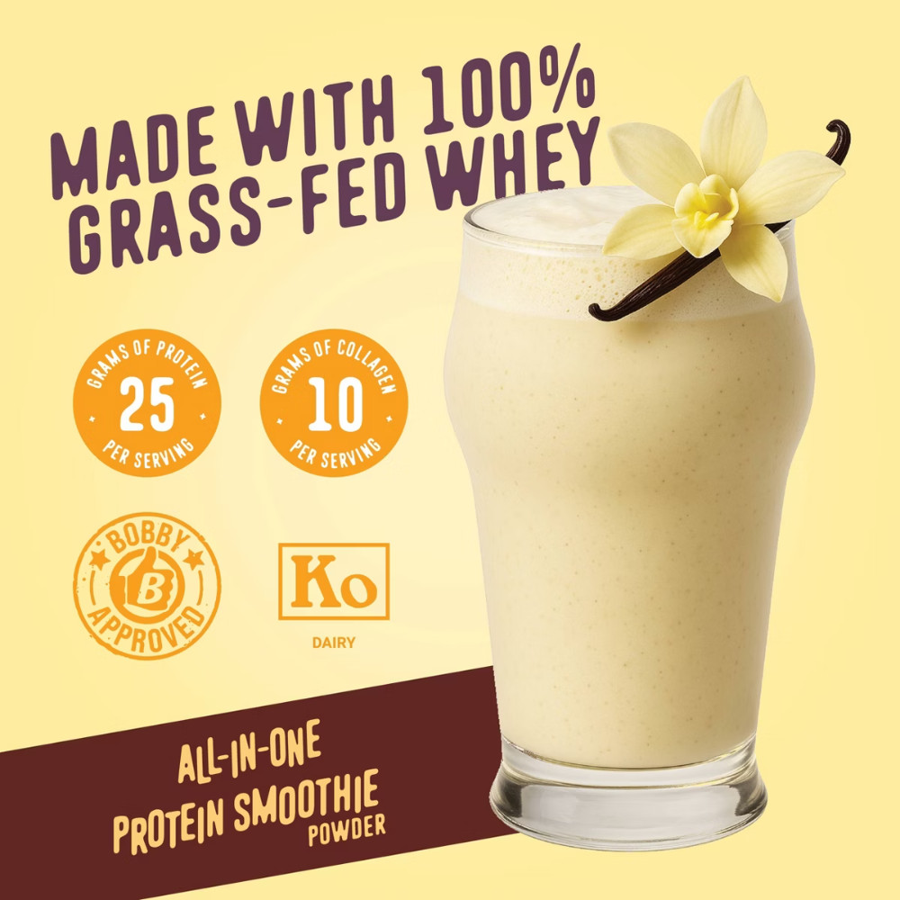 FlavCity Protein Smoothie Powder – 10 Servings – Vanilla Cream – 430gms
