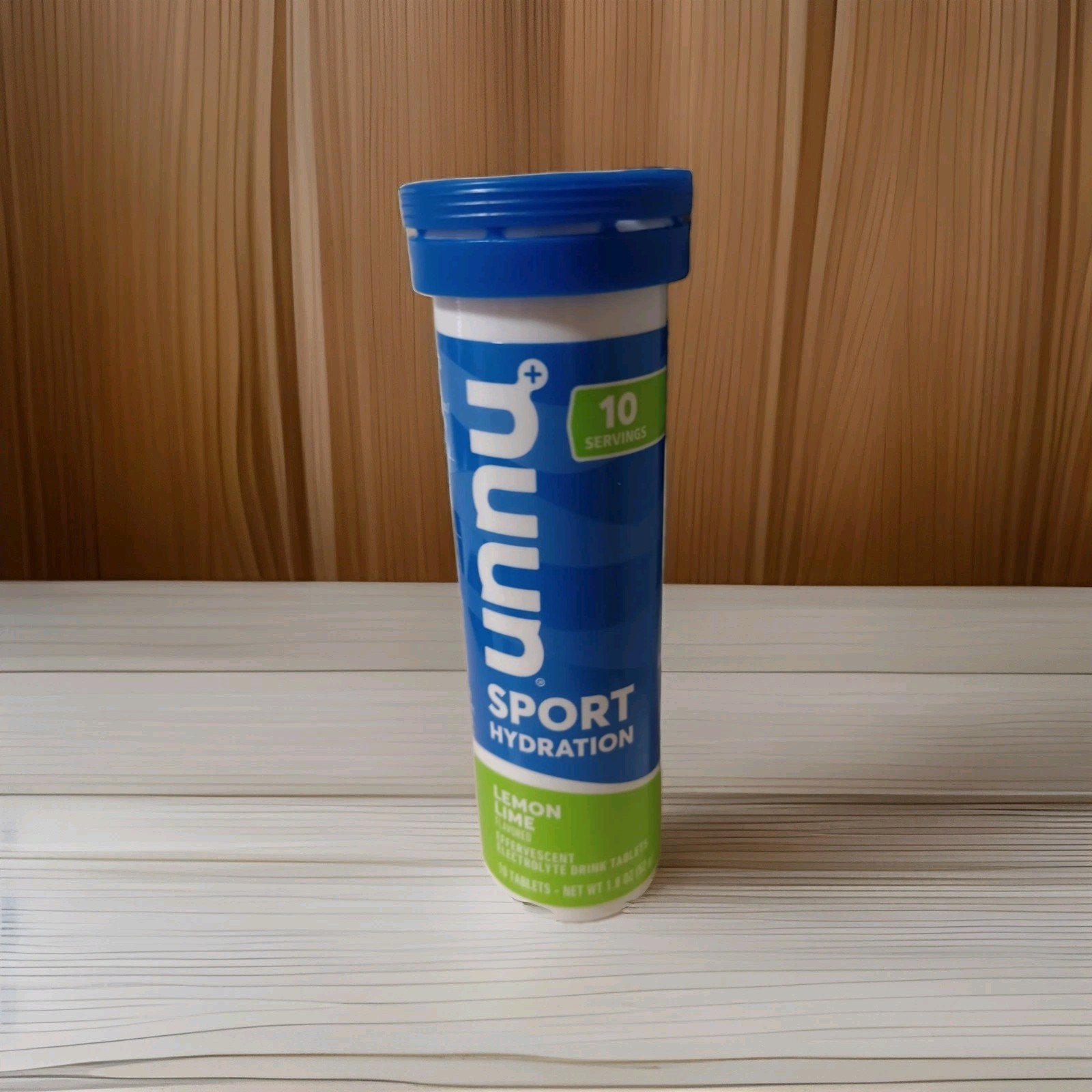 New NUUN Sport Hydration Lemon Lime Electrolyte Drink Tablets, 10 ct, Exp 7/26
