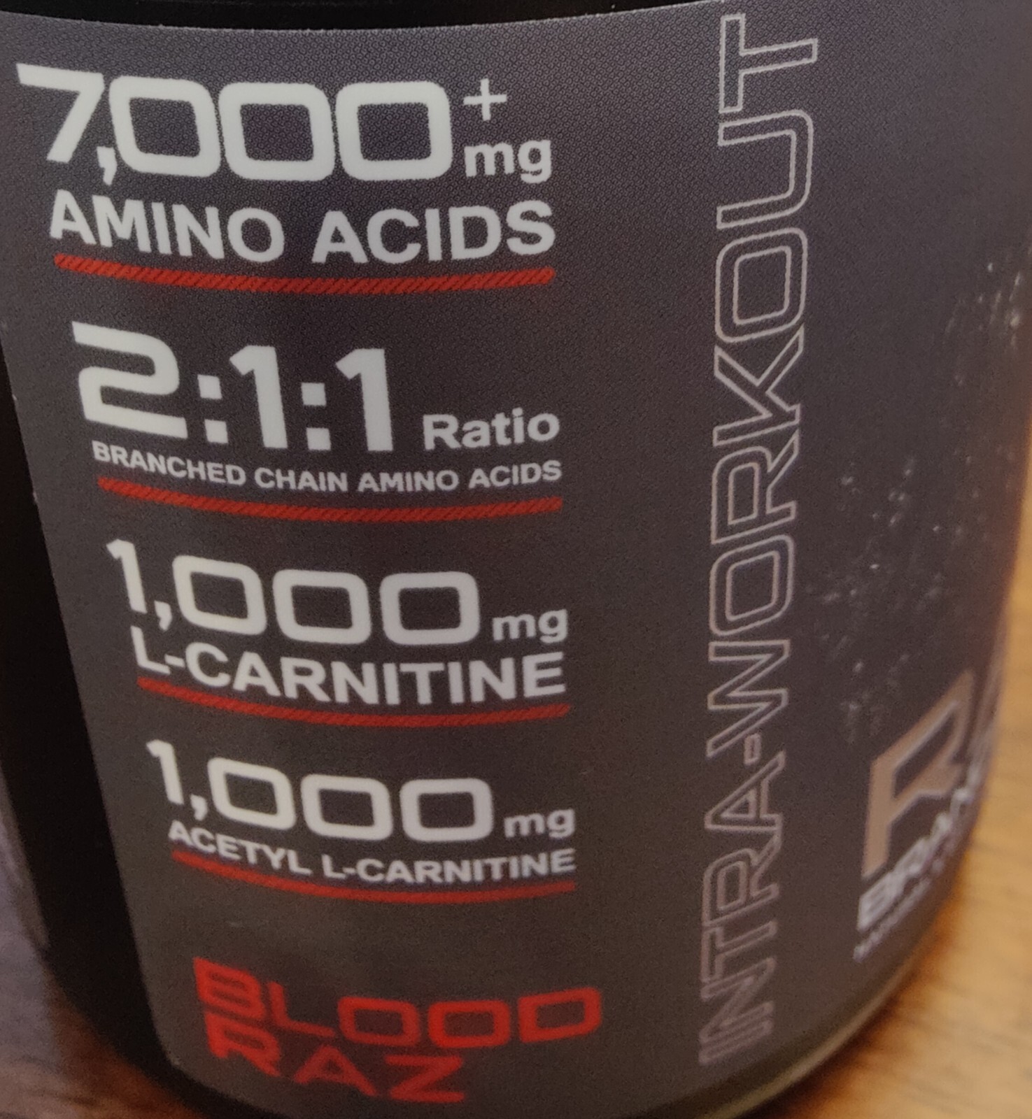 NEW Bucked Up RACKED™ Branch Chained Amino Acids | L-Carnitine, Acetyl L-C (ALC)