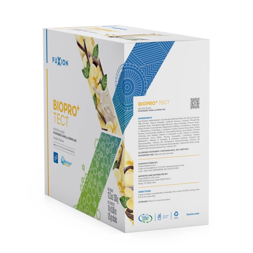 Protein Natural – BIO PRO+ TECT 14Sticks Strenght- Recovery – Weight loss FUXION