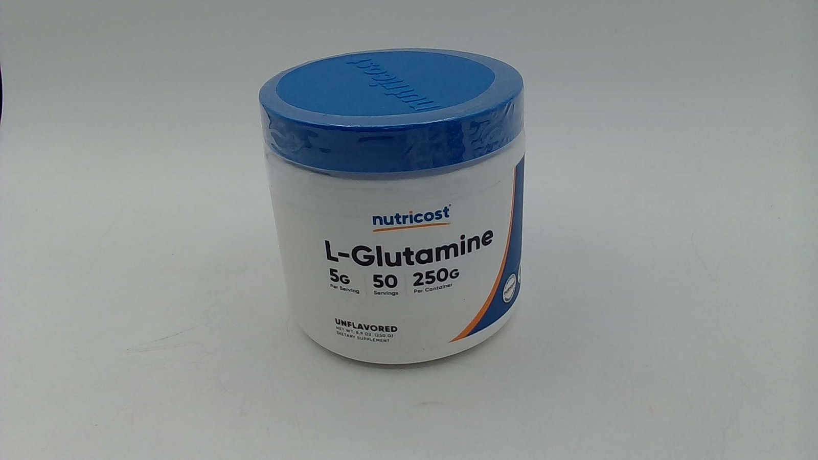 Nutricost L-Glutamine Powder 250 Grams – 50 Servings, Non-GMO, Gluten Free