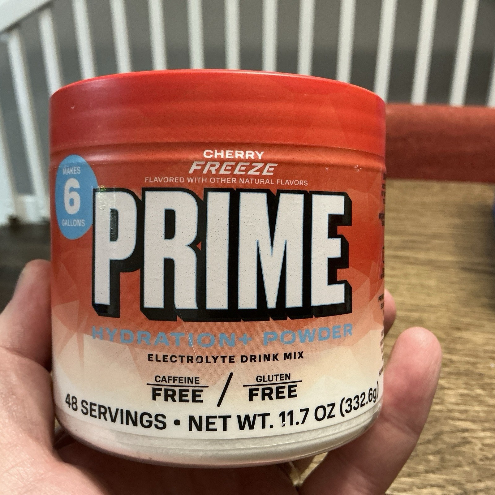 PRIME Hydration+ Powder – Cherry Freeze 48 Servings – NEW SEALED-Expire 2/28