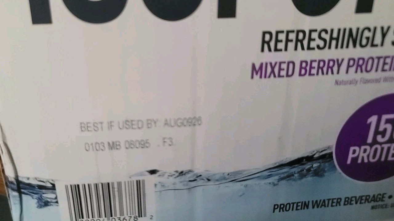 ISOPURE PROTEIN DRINK WATER ELECTROLYTES DRINKS WILD BERRY 12 PACK